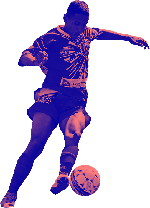 boy play football